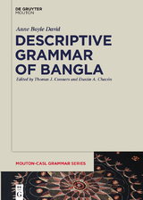 Descriptive Grammar of Bangla - Anne Boyle David