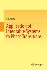 Application of Integrable Systems to Phase Transitions - C.B. Wang