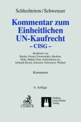 Kommentar zum Einheitlichen UN-Kaufrecht - Schlechtriem, Peter; Schwenzer, Ingeborg; Bacher, Klaus; Ferrari, Franco; Fountoulakis, Christiana; Hager, Günter; Hornung, Rainer; Maultzsch, Felix; Müller-Chen, Markus; Schlechtriem, Peter; Schmidt-Kessel, Martin; Schroeter, Ulrich; Schwenzer, Ingeborg; Widmer Lüchinger, Corinne