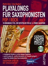 Playalong für Saxophonisten, m. Audio-CD. Vol.1 - Martin Häne, Jörg Sieghart