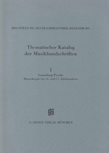 KMB 14,1 Sammlung Proske. Manuskripte des 16. und 17. Jahrhunderts aus den Signaturen A.R., B, C, AN - Gertraut Haberkamp