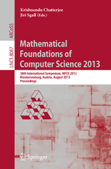 Mathematical Foundations of Computer Science 2013 - 