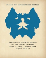 Qualitative Research Methods for the Social Sciences: Pearson New International Edition - Berg, Bruce L.; Lune, Howard