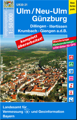 UK50-31 Ulm/Neu-Ulm, Günzburg - Breitband und Vermessung Landesamt für Digitalisierung  Bayern