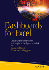 Dashboards for Excel - Jordan Goldmeier, Purnachandra Duggirala