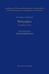 Mokṣopāya - Textedition, Teil 4, Das Fünfte Buch: Upaśantiprakarana -  Anonymus Casmiriensis