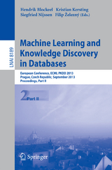 Machine Learning and Knowledge Discovery in Databases - 