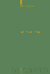 Timon of Phlius - Dee L. Clayman