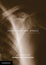 Inside Lawyers' Ethics - Parker, Christine; Evans, Adrian