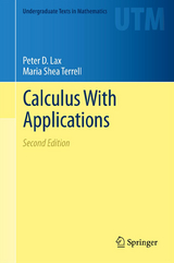 Calculus With Applications - Lax, Peter D.; Terrell, Maria Shea