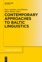 Contemporary Approaches to Baltic Linguistics - 