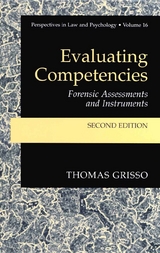 Evaluating Competencies - Thomas Grisso