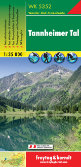 WK 5352 Tannheimer Tal, Wanderkarte 1:35.000 - 