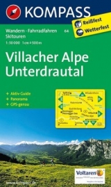 KOMPASS Wanderkarte Villacher Alpe - Unterdrautal - KOMPASS-Karten GmbH