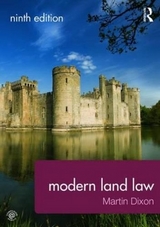 Modern Land Law - Dixon, Martin