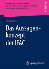 Das Aussagenkonzept der IFAC - Ilka Canitz