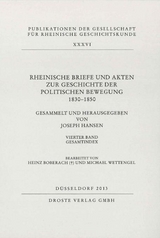 Rheinische Briefe und Akten zur Geschichte der politischen Bewegung 1830-1850 - 