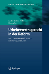 Urhebervertragsrecht in der Reform - 