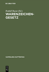 Warenzeichengesetz - 