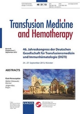 Deutsche Gesellschaft für Transfusionsmedizin und Immunhämatologie (DGTI) - 