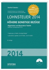 Tabelle, Lohnsteuer 2014 Höhere Sonstige Bezüge - 