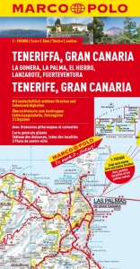 MARCO POLO Karte Teneriffa, Gran Canaria 1:150 000