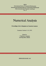 Numerical Analysis -  DESCLOUX,  Marti