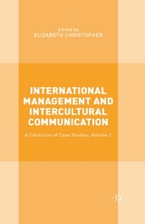 International Management and Intercultural Communication - 