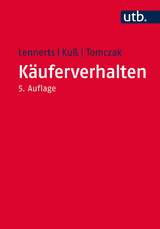 Käuferverhalten - Lennerts, Silke; Tomczak, Torsten; Kuß, Alfred