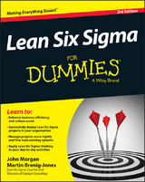 Lean Six Sigma For Dummies - John Morgan, Martin Brenig-Jones