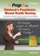 PrepU for Videbeck's Psychiatric-Mental Health Nursing - Videbeck, Sheila L