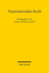 Transnationales Recht - Gralf-Peter Calliess