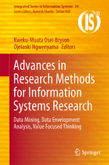 Advances in Research Methods for Information Systems Research - 