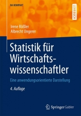 Statistik für Wirtschaftswissenschaftler - Irene Rößler, Albrecht Ungerer