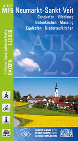 ATK25-M15 Neumarkt-Sankt Veit (Amtliche Topographische Karte 1:25000) - Breitband und Vermessung Landesamt für Digitalisierung  Bayern