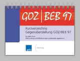 Kurzverzeichnis Gegenüberstellung GOZ/BEB 97 - Uwe Koch