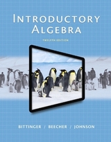 Introductory Algebra - Bittinger, Marvin