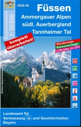 UK50-48 Füssen - Landesamt für Digitalisierung, Breitband und Vermessung, Bayern; Landesamt für Digitalisierung, Breitband und Vermessung, Bayern