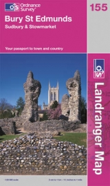 Bury St Edmunds, Sudbury & Stowmarket - Ordnance Survey