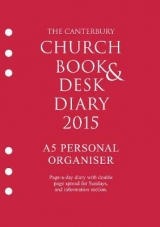 The Canterbury Church Book and Desk Diary 2015 A5 personal organiser edition - 