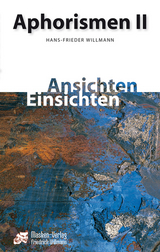 Aphorismen 2 - Hans-Frieder Willmann