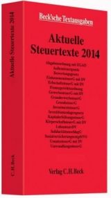 Aktuelle Steuertexte 2014