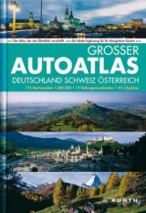 KUNTH Großer Autoatlas  Deutschland/Schweiz/Österreich 2014/2015 1:300.000 - 