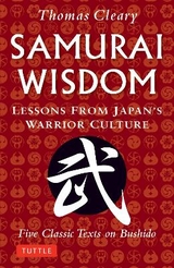 Samurai Wisdom - Cleary, Thomas