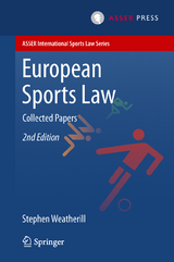 European Sports Law - Weatherill, Stephen