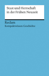 Staat und Herrschaft in der Frühen Neuzeit - Hartmann Wunderer