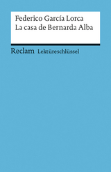 Lektüreschlüssel zu Federico García Lorca: La casa de Bernarda Alba - Renate Mai