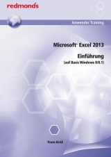 Microsoft Excel 2013 Einführung (auf Basis Windows 8/8.1)