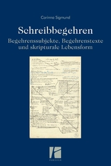 Schreibbegehren - Corinna Sigmund