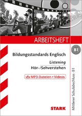 STARK Arbeitsheft Bildungsstandards Englisch - Mittlerer Schulabschluss B1 - Listening - Rainer Jacob